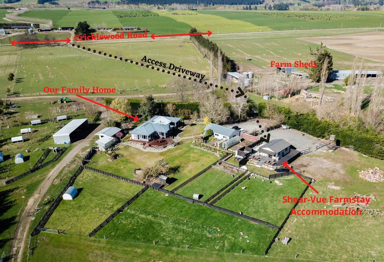 Shearvue Farmstay With Optional Free Farm Experience At 5Pm Fairlie Exterior foto